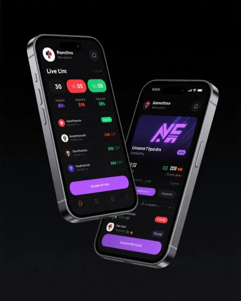 玩家电竞 App 界面展示